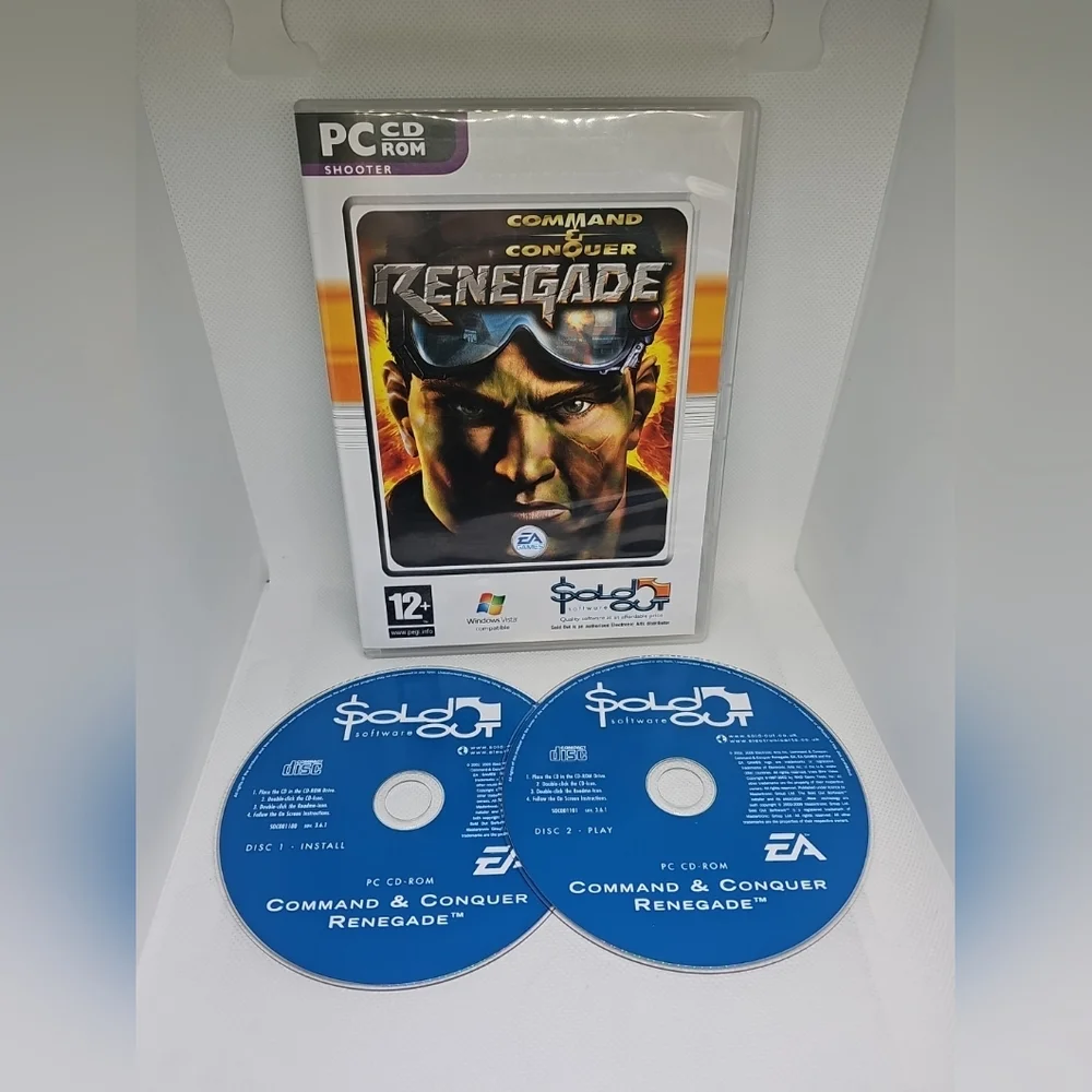 Command & Conquer Renegade - PC Game - UK Version Region Free - 2 Disc